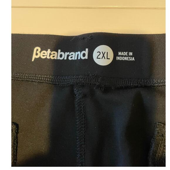 Betabrand NWT Pull On Bootcut Dress Yoga Pants Sz 2XL Black Stretch Comfort - Picture 2 of 13